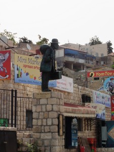 The Wandering Jew by Nicky Imber in Tsfat