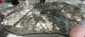 A map of Roman era Beit She'an