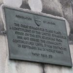 The Great Synagogue Dukes Place, a constituent of the United Synagogue stood on the site adjoining from 1690 and served the community continuously until it was destroyed in September 1941 in World War II