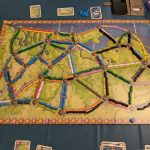 Played Ticket to Ride – Nederland – No Bridge Token Variation
