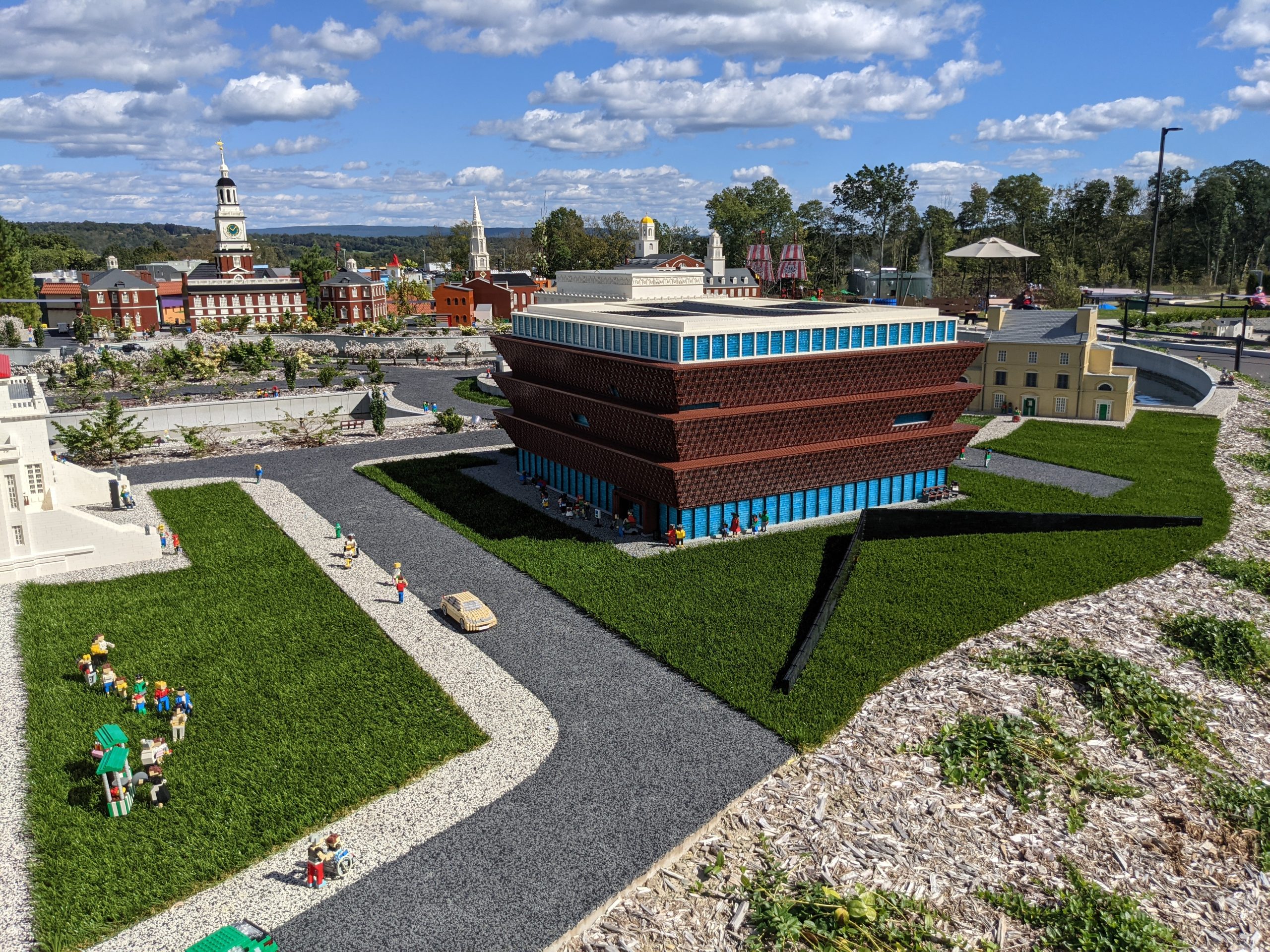 Checked into Miniland