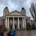 Checked into National Theater Garden (Градинката пред Народен театър)
