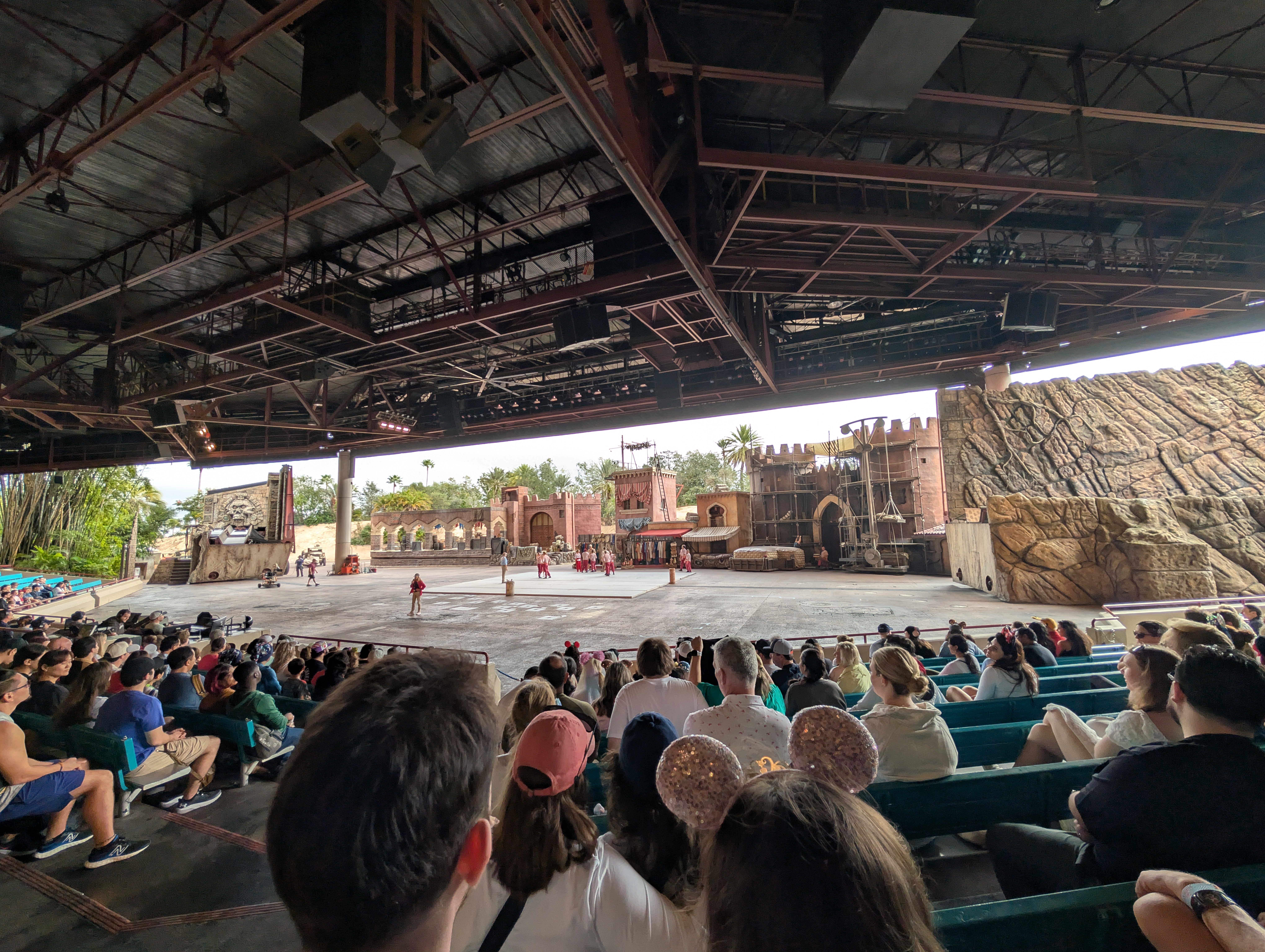 Checked into Indiana Jones Epic Stunt Spectacular!